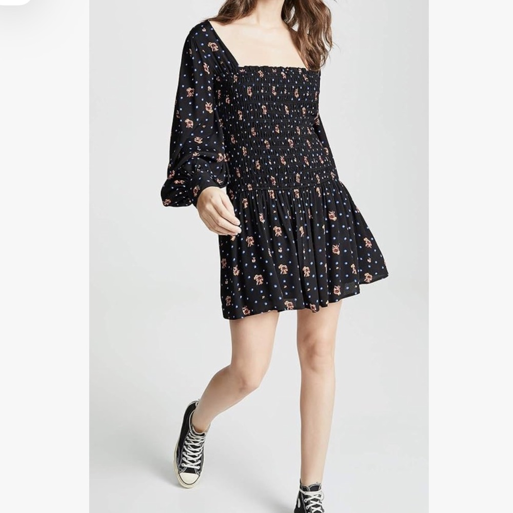 Free People Womens Two Faces Mini Dress